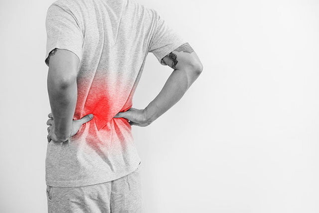 Low back pain is a common issue